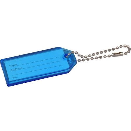 Hillman Hillman Group 701463 Hard Plastic Key Tag with Beaded Chain - 10 100 Piece 701463